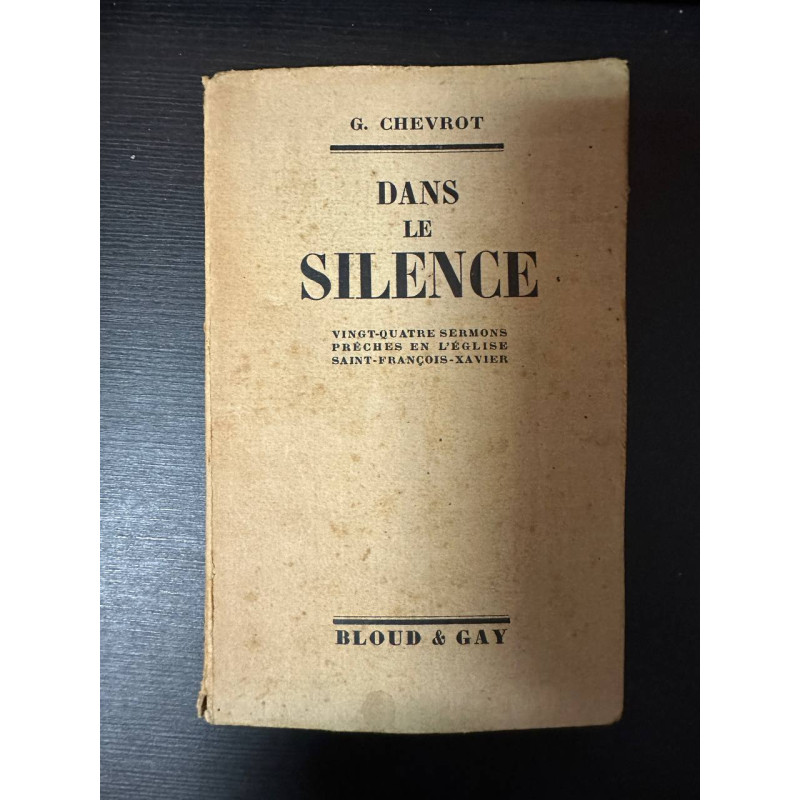 Dans le silence