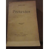 André gide Nouveaux prétextes Mercure de France
