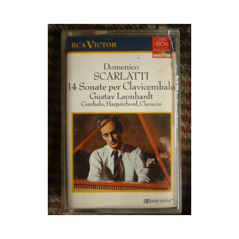 Domineco Scarlatti 14 Sonate per Clavicembalo-Gustav Leonhardt RCA...