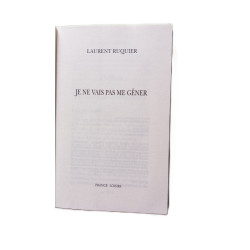 Je ne vai pas me gêner