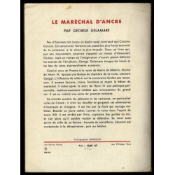 LE MARECHAL D'ANCRE Librairie Arthème Fayard