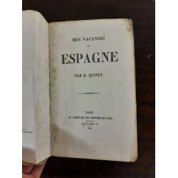 Mes vacances en espagne