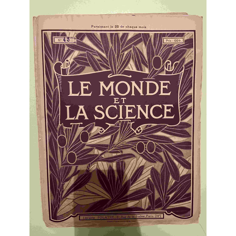 Le Monde et la Science N°45