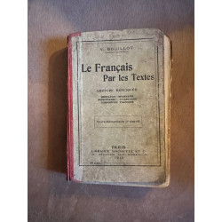 Le français par les textes