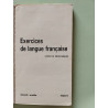Exercices de langue française