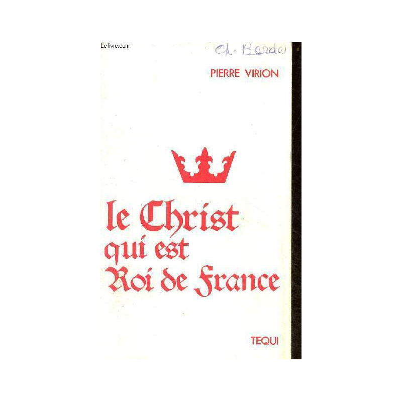 Le Christ qui est roi de France