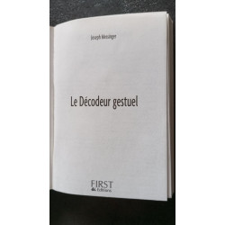 Le décodeur gestuel : Les gestes du quotidien décryptés