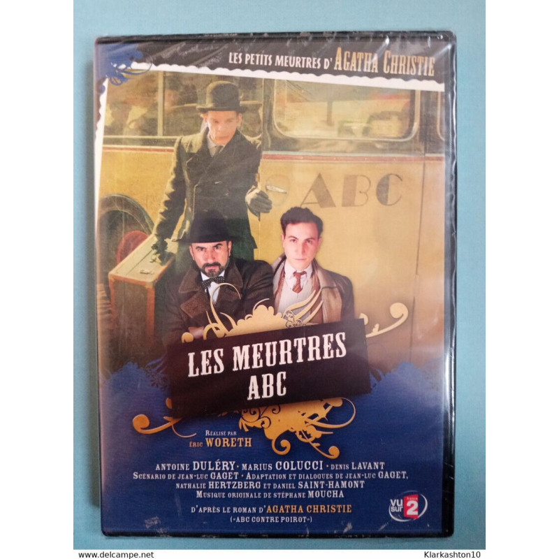 Les meurtres ABC antoine duléry Marius colucci DVD simple