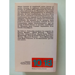 Nietzschiana aujourd'hui