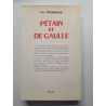 Pétain et de gaulle un demi-siècle d'histoire non officielle