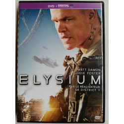 Elysium Matt Damon Jodie Foster DVD Digital Ultraviolet