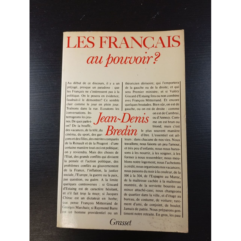 Les Français au pouvoir