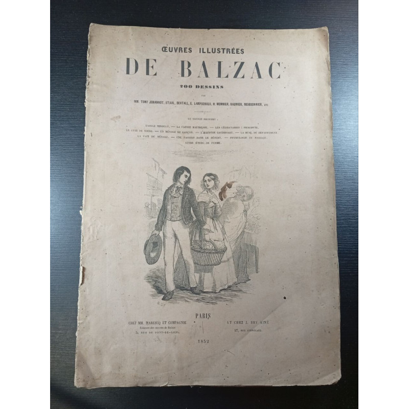 Oeuvres Illustrées de Balzac 200 dessins