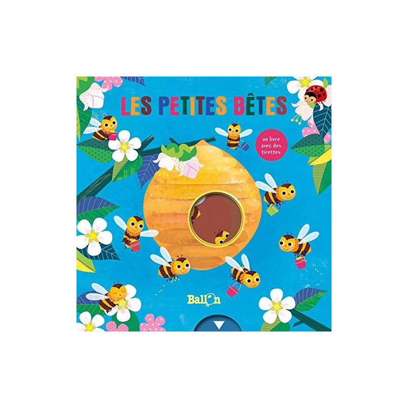 Livre à tirette - Les petites bêtes