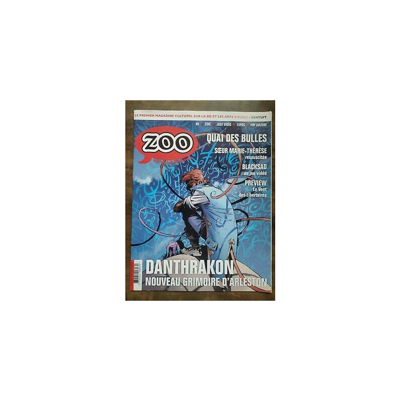Zoo Nº 73 Danthrakon Nouveau grimoire d'Arleston sept oct 2019