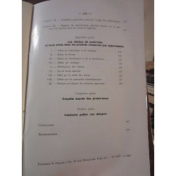 Les Résidus des produits dits phytosanitaires sur Les fruits