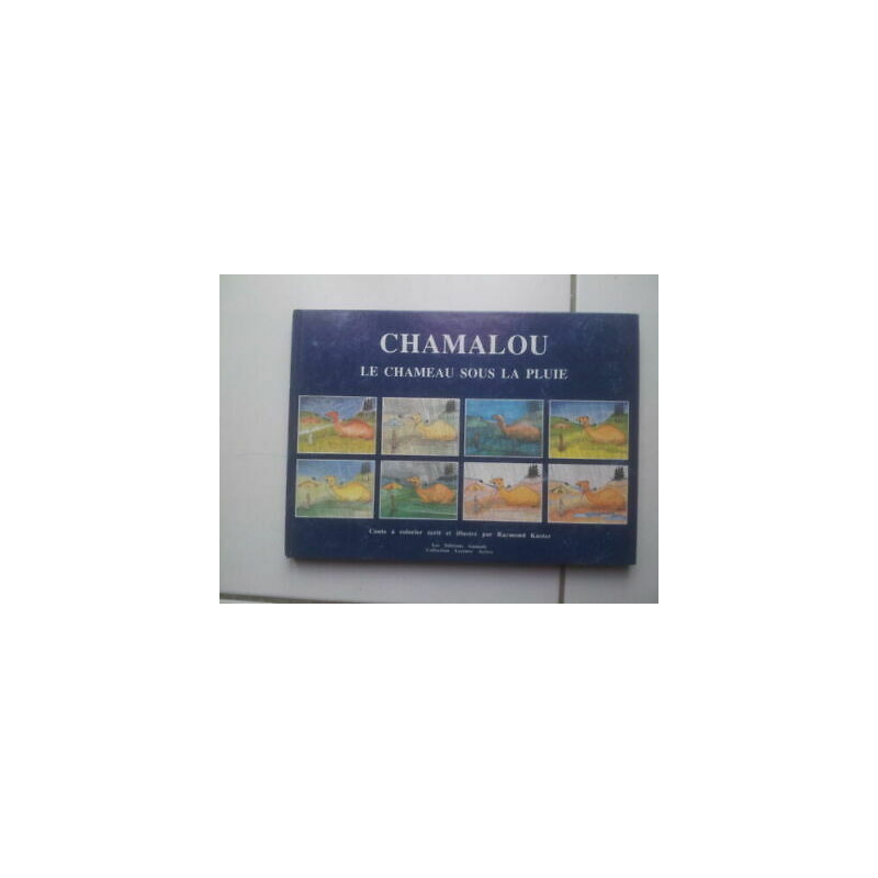 Chamalou Il Cammello Sotto La Pioggia Favola Con Colorare Di