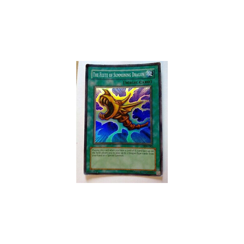 The Flute of Summoning Dragon SDK-042 Yu-Gi-Oh