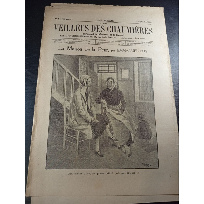 Les veillées des chaumières n°95 53e année