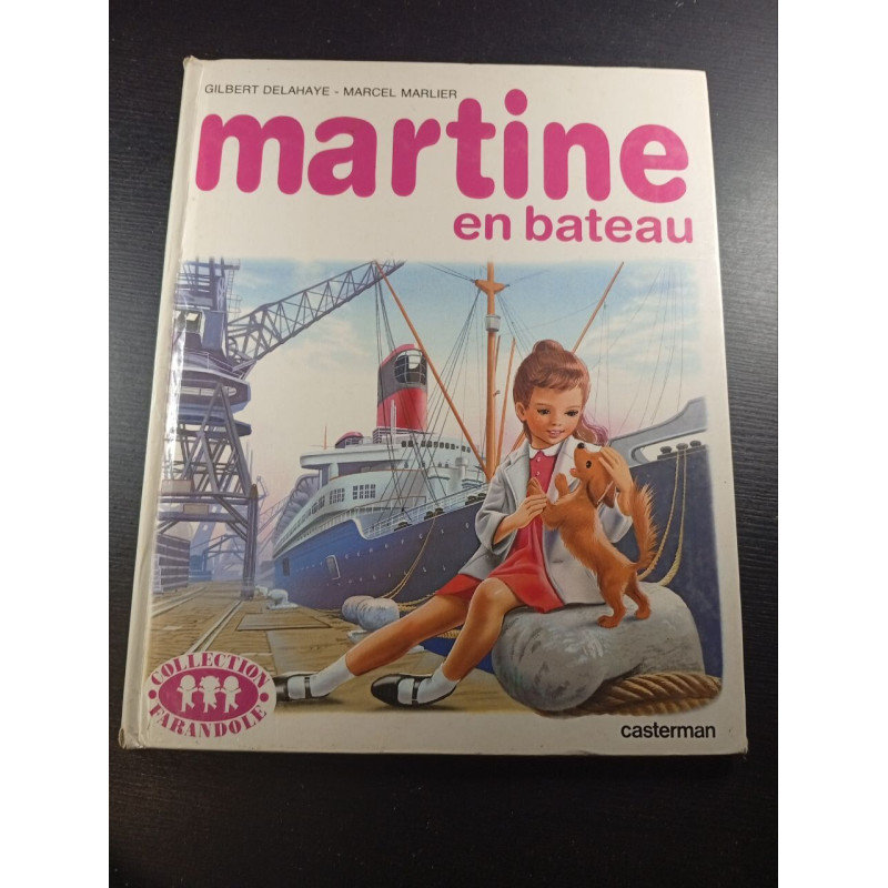 Martine en bateau