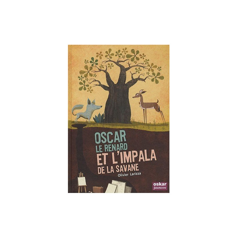 Oscar le renard et l'impala de la savane