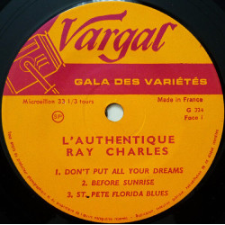 L'Authentique - Ray Charles