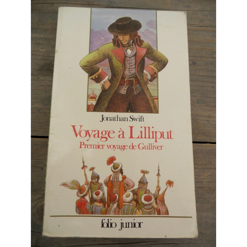 Voyage à lilliput premier Voyage de gulliver Folio junior