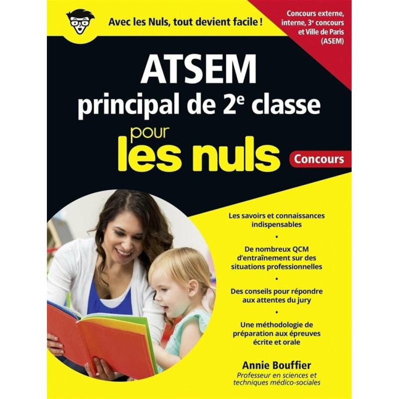 ATSEM principal de 2e classe pour les nuls - Concours externe...