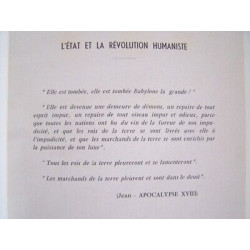 l'état et la Révolution Humaniste