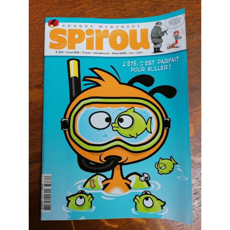 Spirou n3670 L'été c'est parfait pour buller