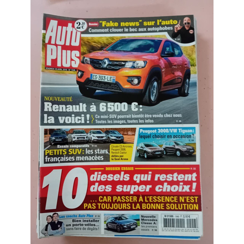 Revue Auto Plus N° 1546