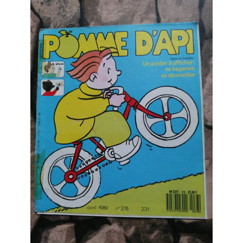 Pomme d'api nº 278 - Avril 1989