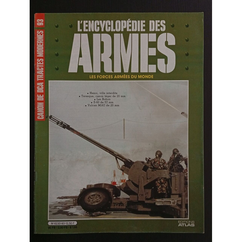 Revue Atlas - L'encyclopédie des armes N° 93