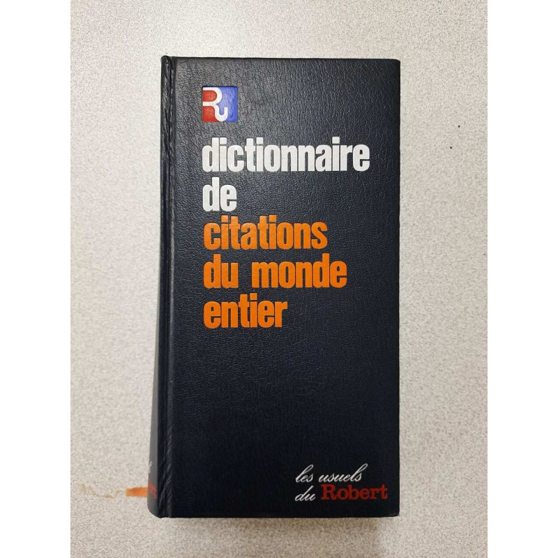 Dictionnaire de citations du monde entier
