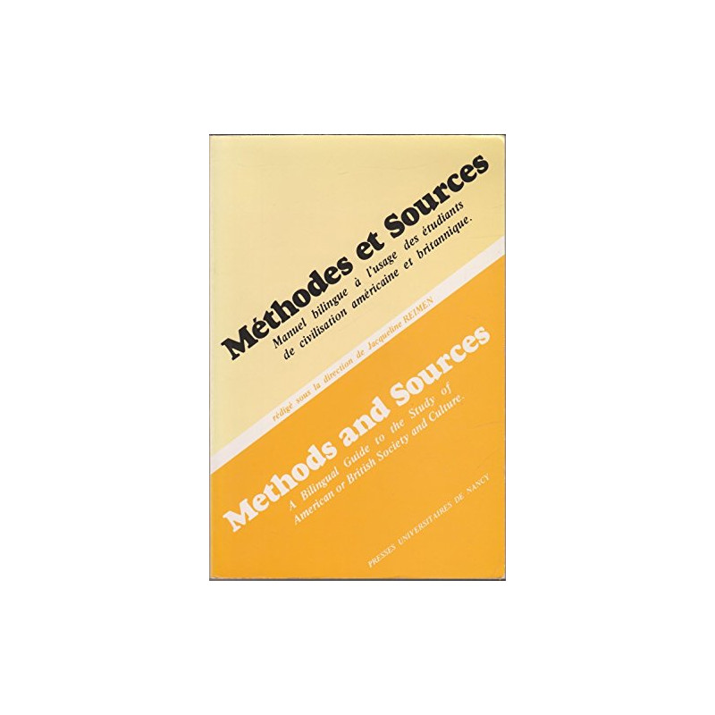 Methodes et sources