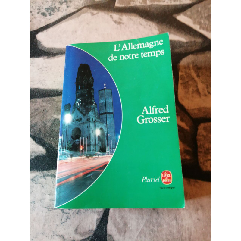 L'allemagne de notre temps
