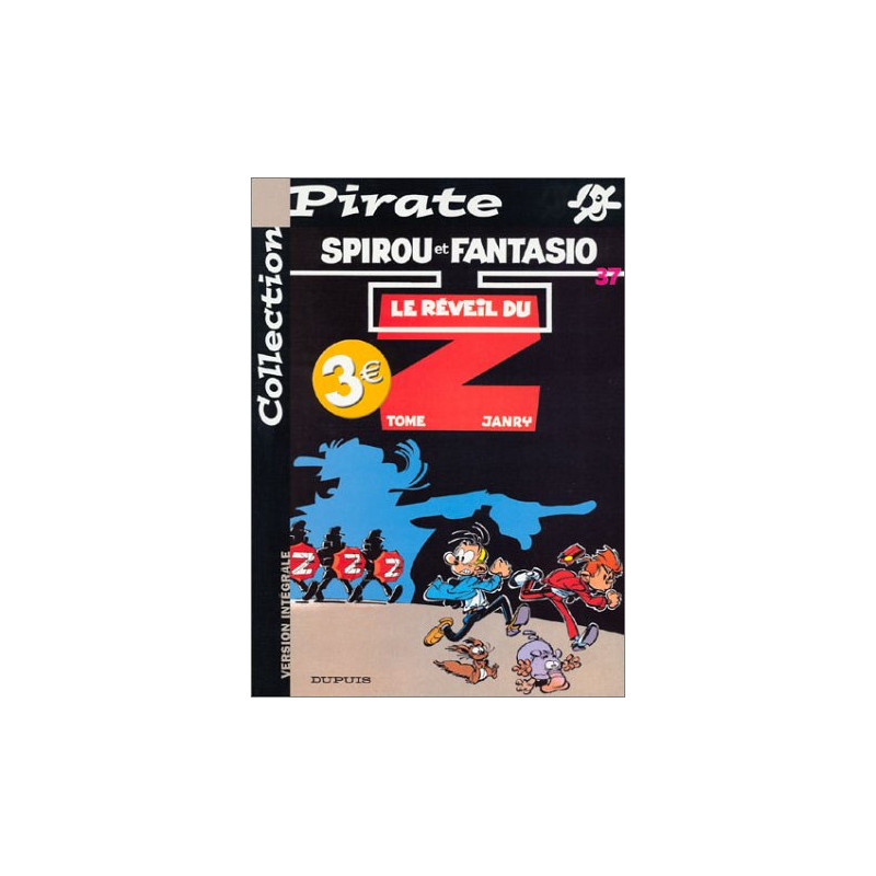 BD Pirate : Spirou tome 37 : Le réveil du Z