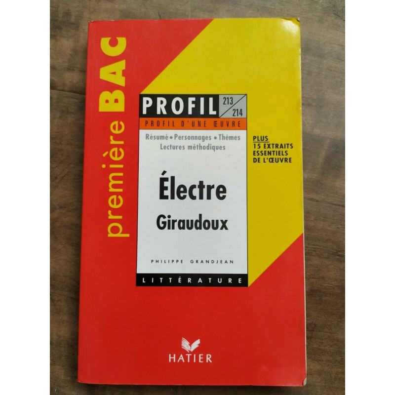 Giraudoux électre hatier