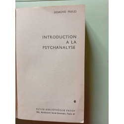 Introduction à la psychanalyse