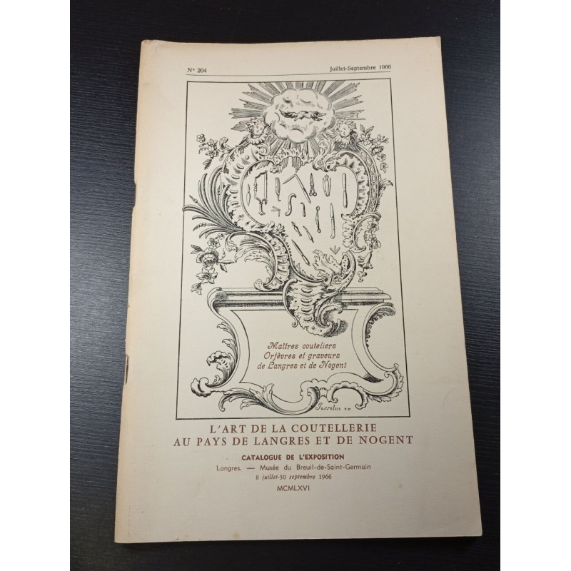 L'ART DE LA COUTELLERIE AU PAYS DE LANGRES ET DE NOGENT n° 204