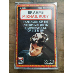 Brahms - Mikhail Rudy Cassette Audio-K7