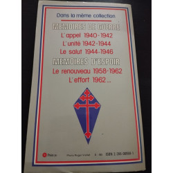 Memoires de guerre t2 : l'unité (Bilingues K7)