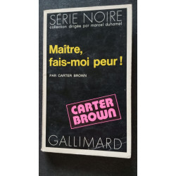 Maître fais-moi peur