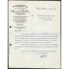 Facture CHENARD WALCKER Constructions Automobiles à Gennevilliers