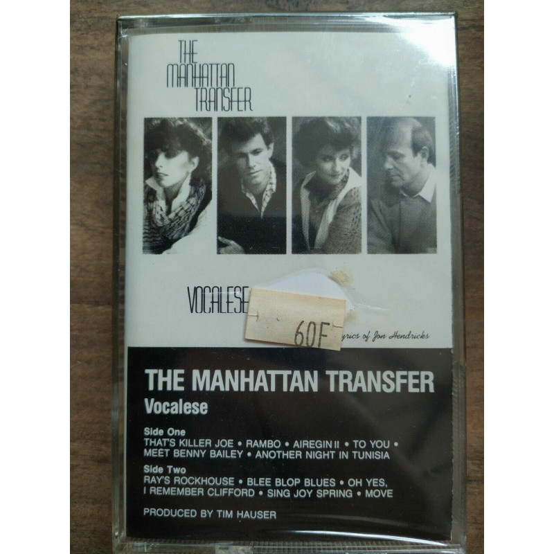 The Manhattan Transfer Vocalese Cassette Audio-K7 NEUVE SOUS BLISTER