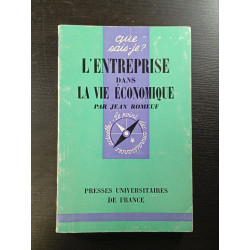 L'entreprise dans la vie economique
