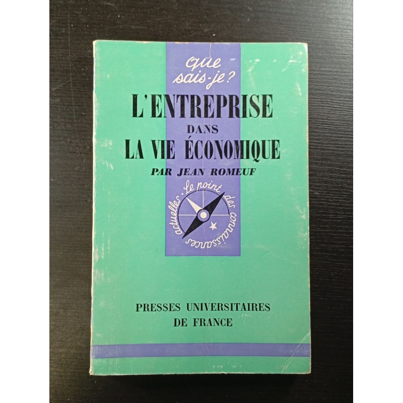 L'entreprise dans la vie economique