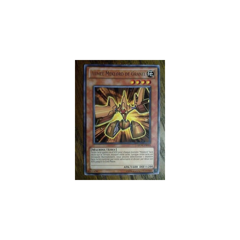 Armée Meklord de Granel EXVC-FR014 Yu-Gi-Oh