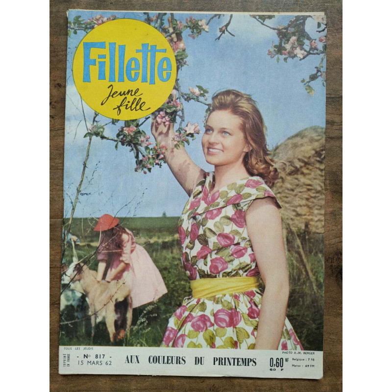 Fillette jeune fille n817 15 Mars 1962