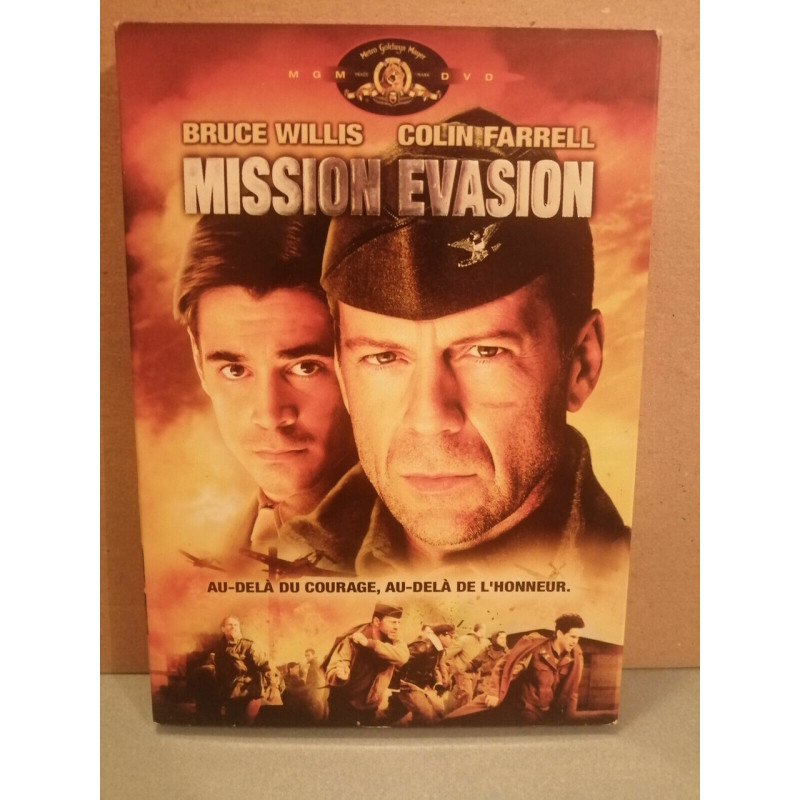 Mission Evasion Bruce Willis DVD simple